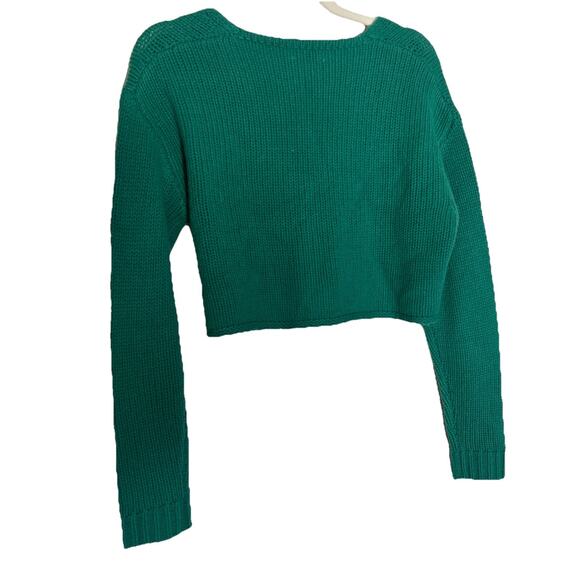 Sablyn 2020 Bianco Cashmere Cardigan- emerald green size XS - Picture 4 of 4